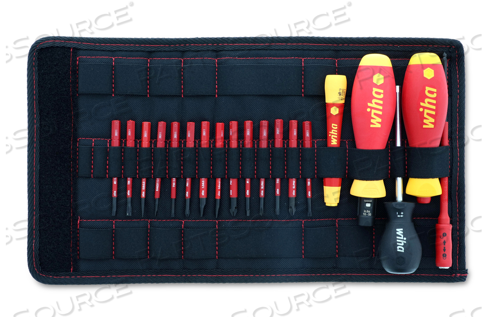 20 PIECE INSULATED TORQUECONTROL AND SLIMLINE BLADE SET by Wiha Tools