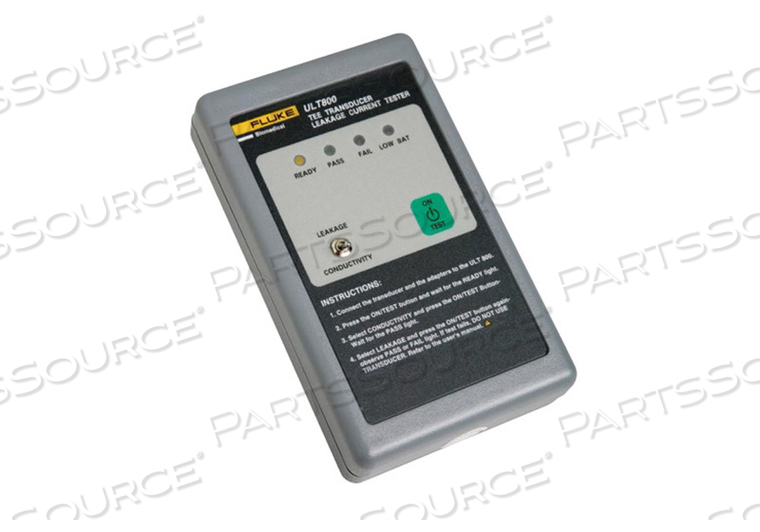 ULTRASOUND TRANSDUCER LEAKAGE CURRENT TESTER KIT, 9 VAC, 3.7 IN X 1.5 IN by Fluke Electronics Corp (Biomedical Div.) ULTRASOUND TRANSDUCER LEAKAGE CURRENT TESTER KIT, 9 VAC, 3.7 IN X 1.5 IN by Fluke Electronics Corp (Biomedical Div.)