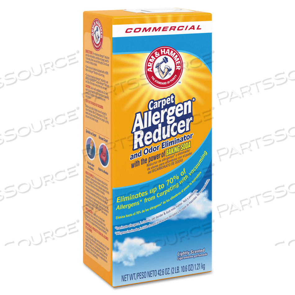 CARPET AND ROOM ALLERGEN REDUCER AND ODOR ELIMINATOR, 42.6 OZ SHAKER BOX by Arm And Hammer