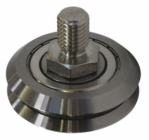 GUIDE WHEEL STUD CONCENTRIC SIZE 4 by Bishop-Wisecarver