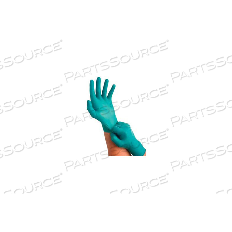 92-600 INDUSTRIAL GRADE NITRILE DISPOSABLE GLOVES, POWDER-FREE, GRN, 6.5-7, 100/BOX by Ansell Healthcare 92-600 INDUSTRIAL GRADE NITRILE DISPOSABLE GLOVES, POWDER-FREE, GRN, 6.5-7, 100/BOX by Ansell Healthcare
