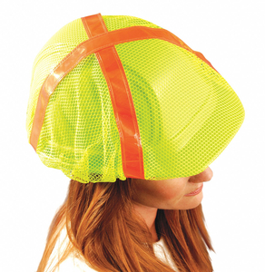 HARD HAT COVER POLYESTER MESH YELLOW by Occunomix HARD HAT COVER POLYESTER MESH YELLOW by Occunomix