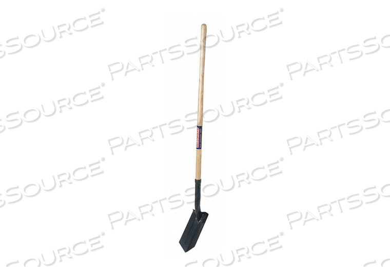 TRENCHING SHOVEL, PRODUCT TYPE STANDARD SHOVEL, BLADE TYPE TRENCHING, BLADE MATERIAL STEEL, NUMBER OF RIBS NOT APPLICABLE, BLADE LENGTH 11 1 by Westward