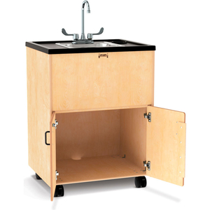 CLEAN HANDS HELPER PORTABLE SINK - 38" COUNTER - SS SINK - PLUMBING REQUIRED by Jonti-Craft Inc