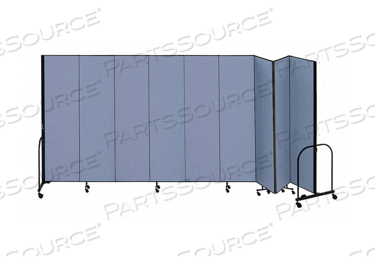 F1897 PARTITION 16 FT 9 IN W X6 FT 8 IN H BLUE by Screenflex