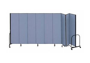 F1897 PARTITION 16 FT 9 IN W X6 FT 8 IN H BLUE by Screenflex