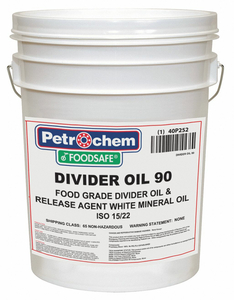 DIVIDER OIL FOOD GRADE 5 GAL. by Petrochem