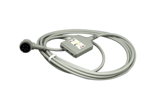 3 LEAD 9 FT DIN ECG CABLE by Welch Allyn Inc.