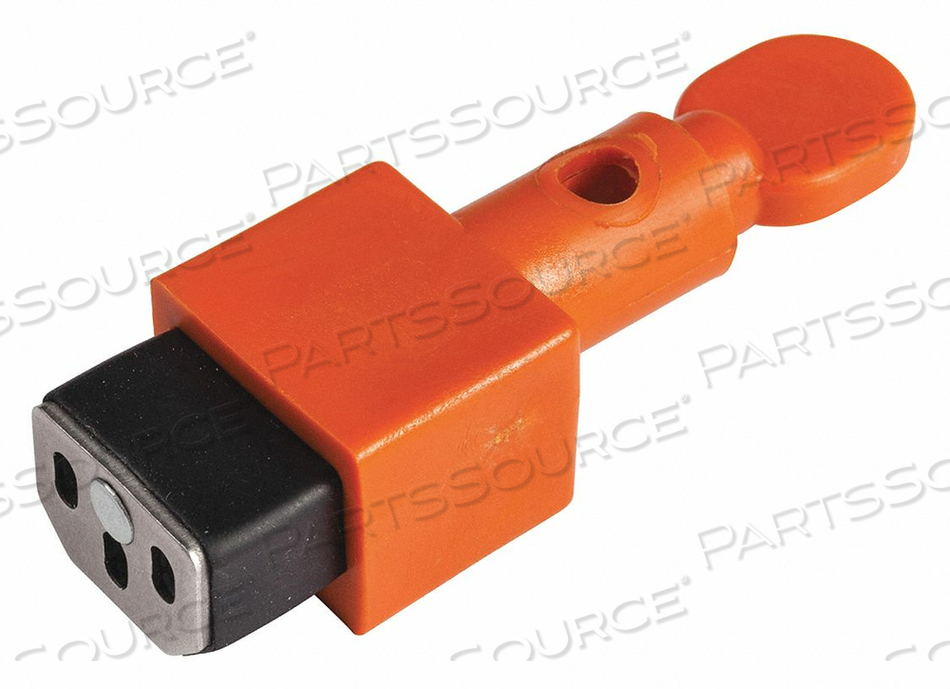 PLUG LOCKOUT 1-1/4 W NYLON 3-7/16 L by Brady Americas