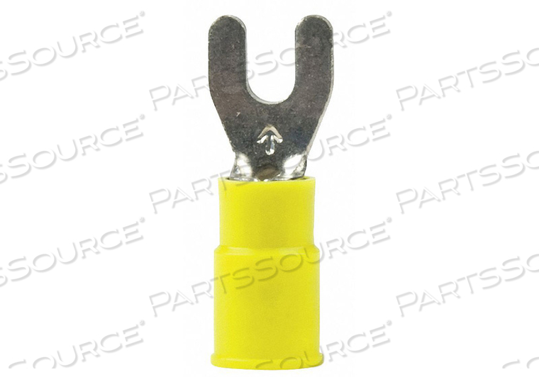 FORK TERMINAL STD #10 STUD YELLOW PK50 by 3M Healthcare FORK TERMINAL STD #10 STUD YELLOW PK50 by 3M Healthcare