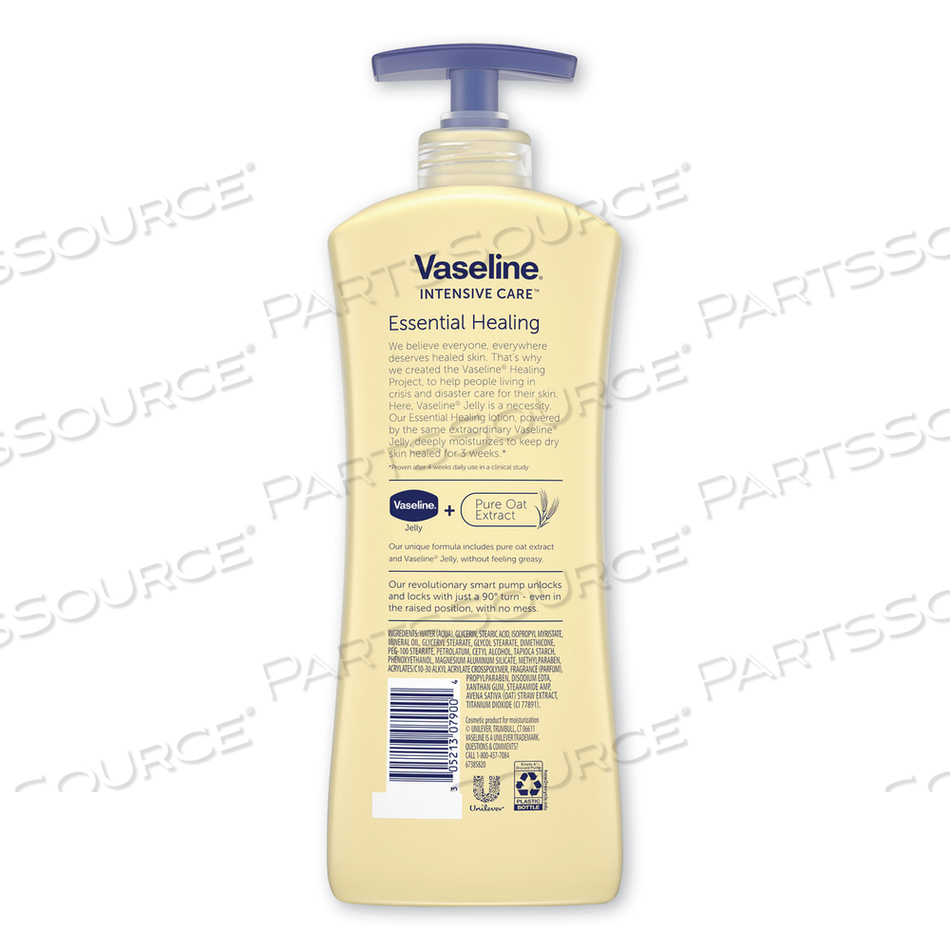 INTENSIVE CARE ESSENTIAL HEALING BODY LOTION, 20.3 OZ, PUMP BOTTLE by Vaseline INTENSIVE CARE ESSENTIAL HEALING BODY LOTION, 20.3 OZ, PUMP BOTTLE by Vaseline