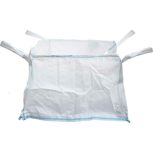 CONCRETE WASHOUT BAGS - OPEN TOP, FLAT BOTTOM 3300 LBS PP W/PLASTIC LINER, 40 X 40 X 24 - PACK OF 5 by ShopTough