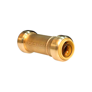 PROBITE 1" X 1" LEAD FREE BRASS SLIP COUPLING by Quick Fitting Inc