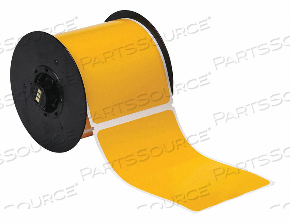 LABEL YELLOW 4.000 IN. by Brady Americas LABEL YELLOW 4.000 IN. by Brady Americas