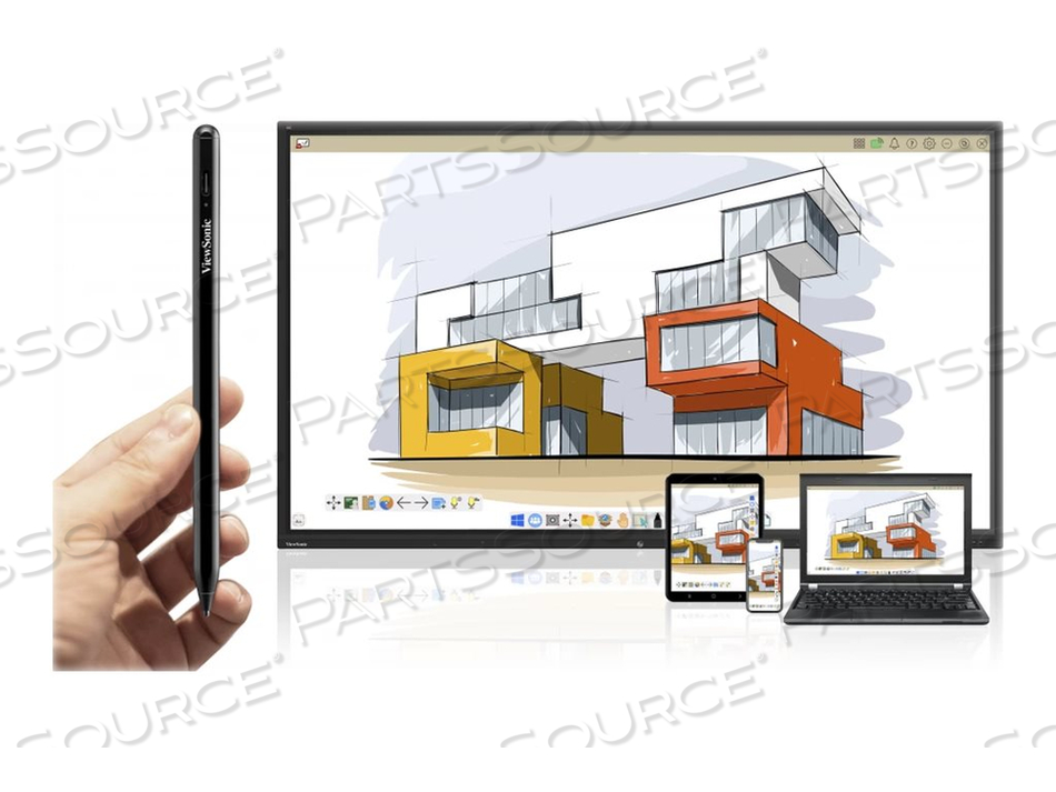 ACP501, ACTIVE STYLUS, USB-C, FOR IFP8670, TD2455, VIEWBOARD IFP4320, IFP6562, IFP6570, IFP7562, IFP8662, IFP8670 by ViewSonic ACP501, ACTIVE STYLUS, USB-C, FOR IFP8670, TD2455, VIEWBOARD IFP4320, IFP6562, IFP6570, IFP7562, IFP8662, IFP8670 by ViewSonic