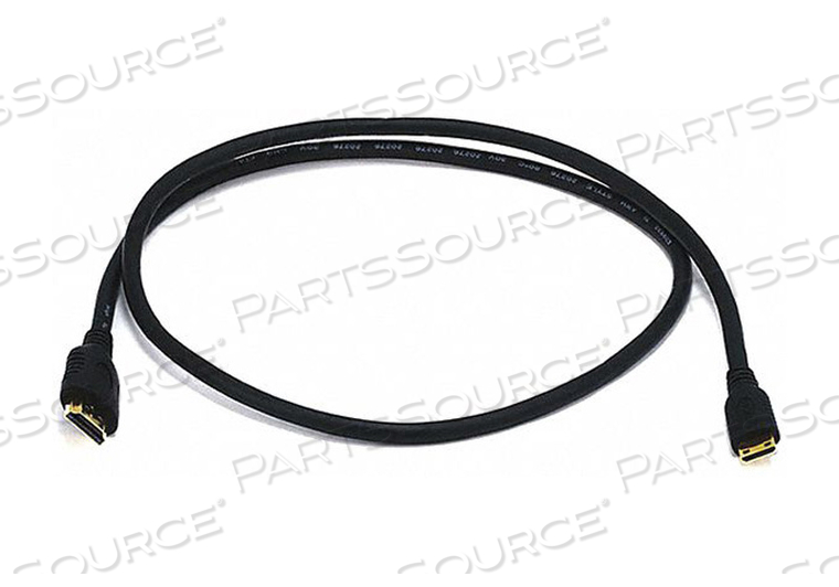 HDMI CABLE HIGH SPEED BLACK 6 FT L by Monoprice, Inc. HDMI CABLE HIGH SPEED BLACK 6 FT L by Monoprice, Inc.