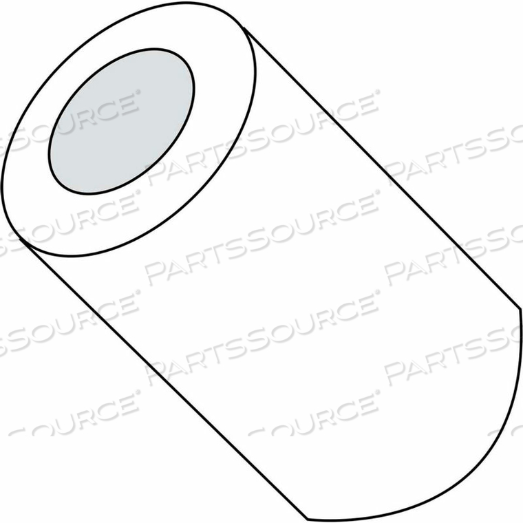 #12 X 1/2 ONE HALF ROUND SPACER NYLON - PKG OF 1000 