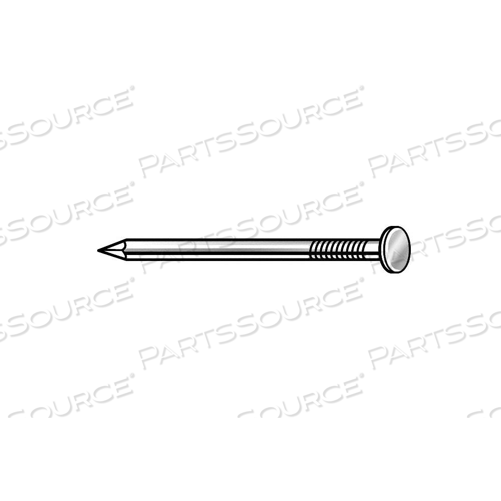 COMMON NAIL,3 1/2 IN,8 GA, COMMON NAILS, 3 1/2 IN LG, 0.162 IN SHANK DIA, SMOOTH by Approved Vendor