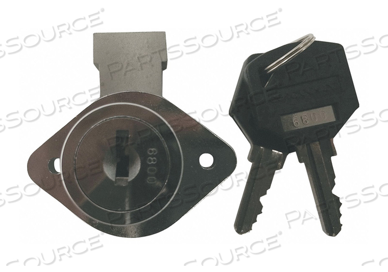 DISC TUMBLER LATCHBOLT LOCK 7/8 IN. by Delta Lock