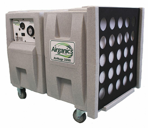 NEGATIVE AIR MACHINE 115V 37 L GREEN by Airganics Filtration