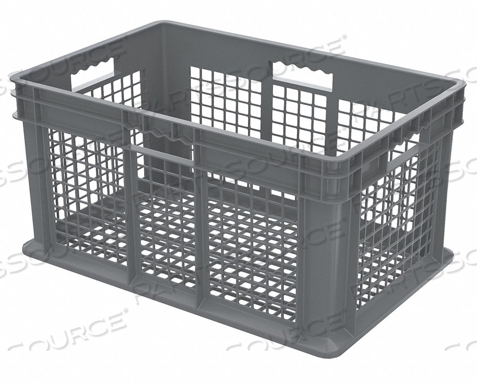 CONTAINER 23-3/4 IN L 15-3/4 IN.W GR by Akro-Mils / Myers Industries, Inc CONTAINER 23-3/4 IN L 15-3/4 IN.W GR by Akro-Mils / Myers Industries, Inc