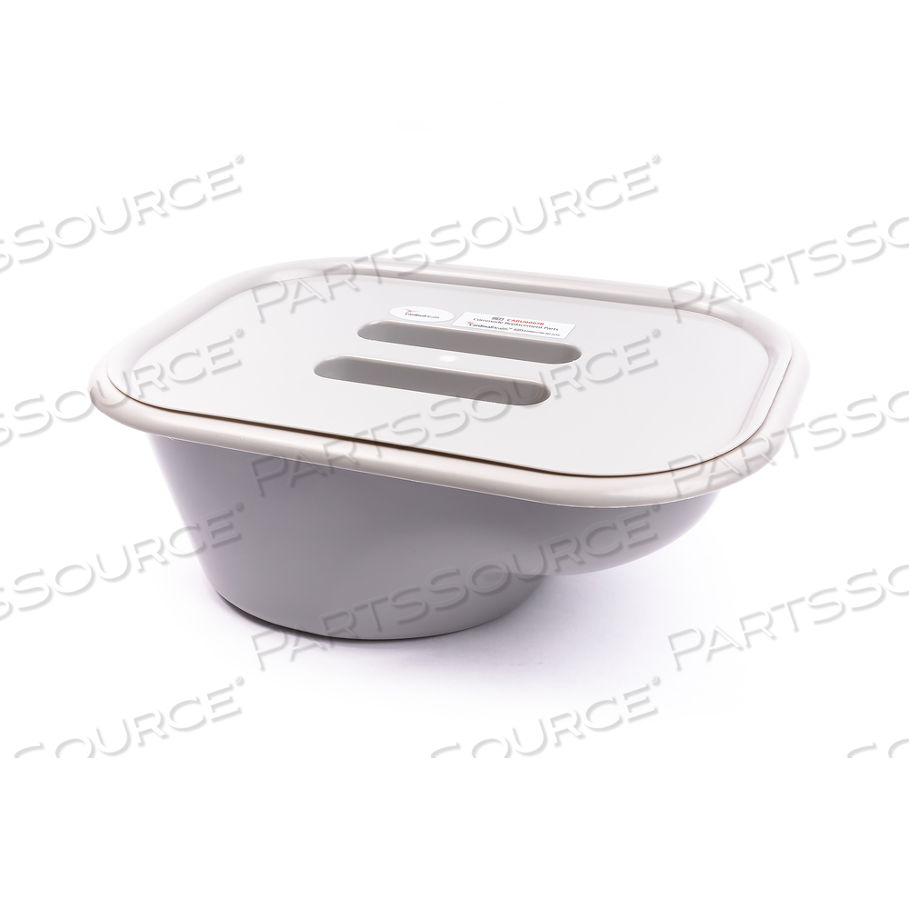 COMMODE BUCKET WITH LID - 7 QT by Cardinal Health 200, LLC