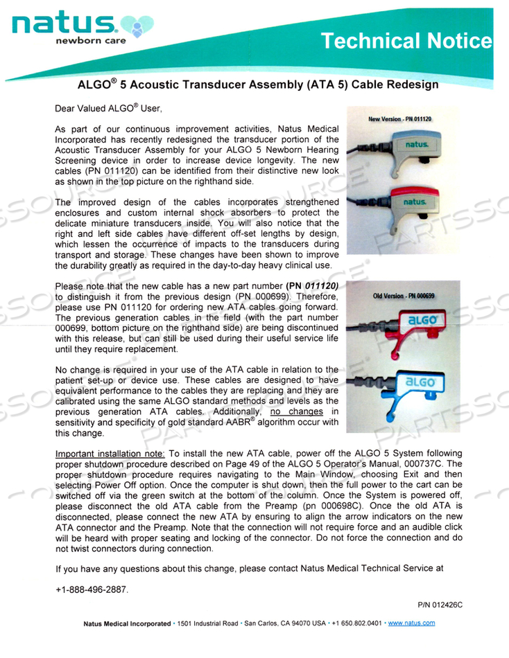 ATA 5 V.2 by Natus Medical