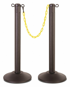 HEAVY DUTY STANCHION POST DIA 3 PR by US Weight