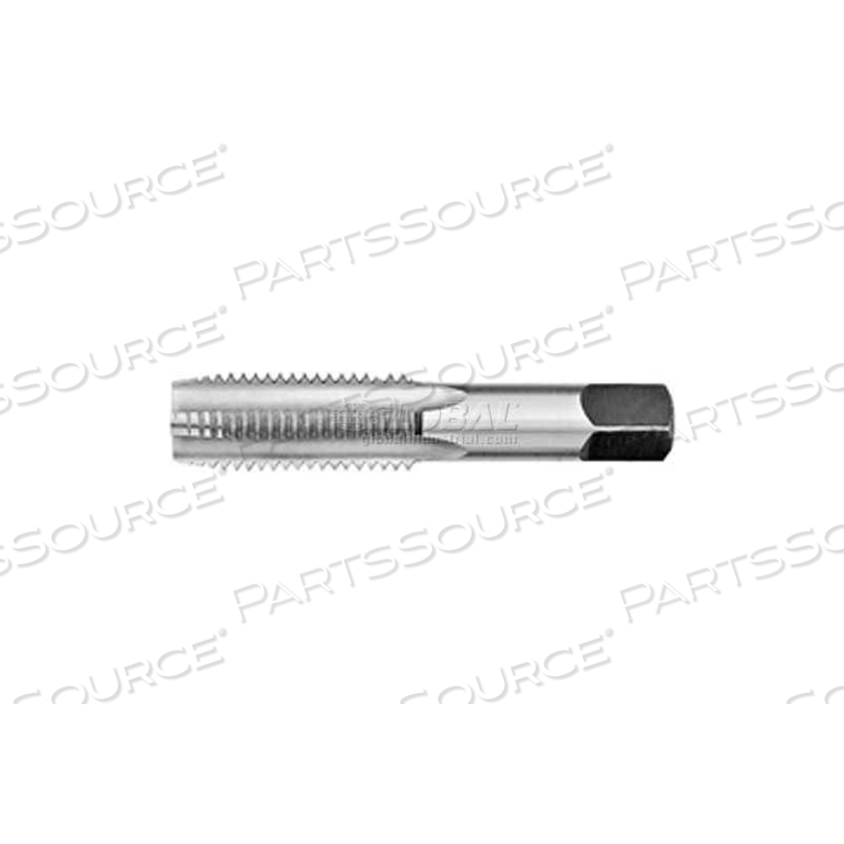 1/4-20 H3, SET OF 3, TAPER, PLUG & BOTTOMING CHAMFER, HSS HAND TAP, GROUND, RH, 4 FLUTE 