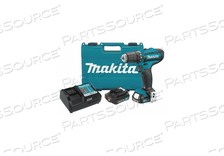 CORDLESS DRILL/DRIVER KIT 12.0 V 2.0AH by Makita
