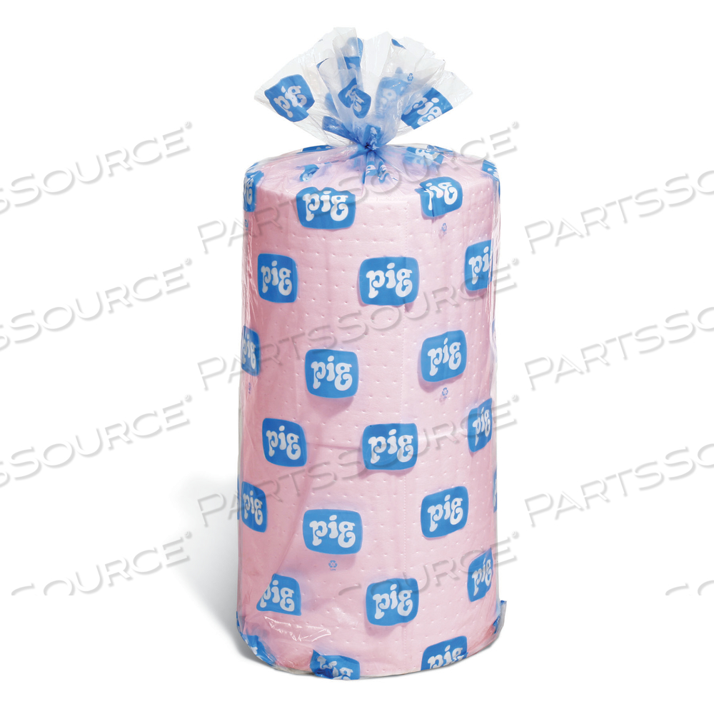 PIG HAZMAT CHEMICAL ABSORBENT MAT ROLL by New Pig Corporation