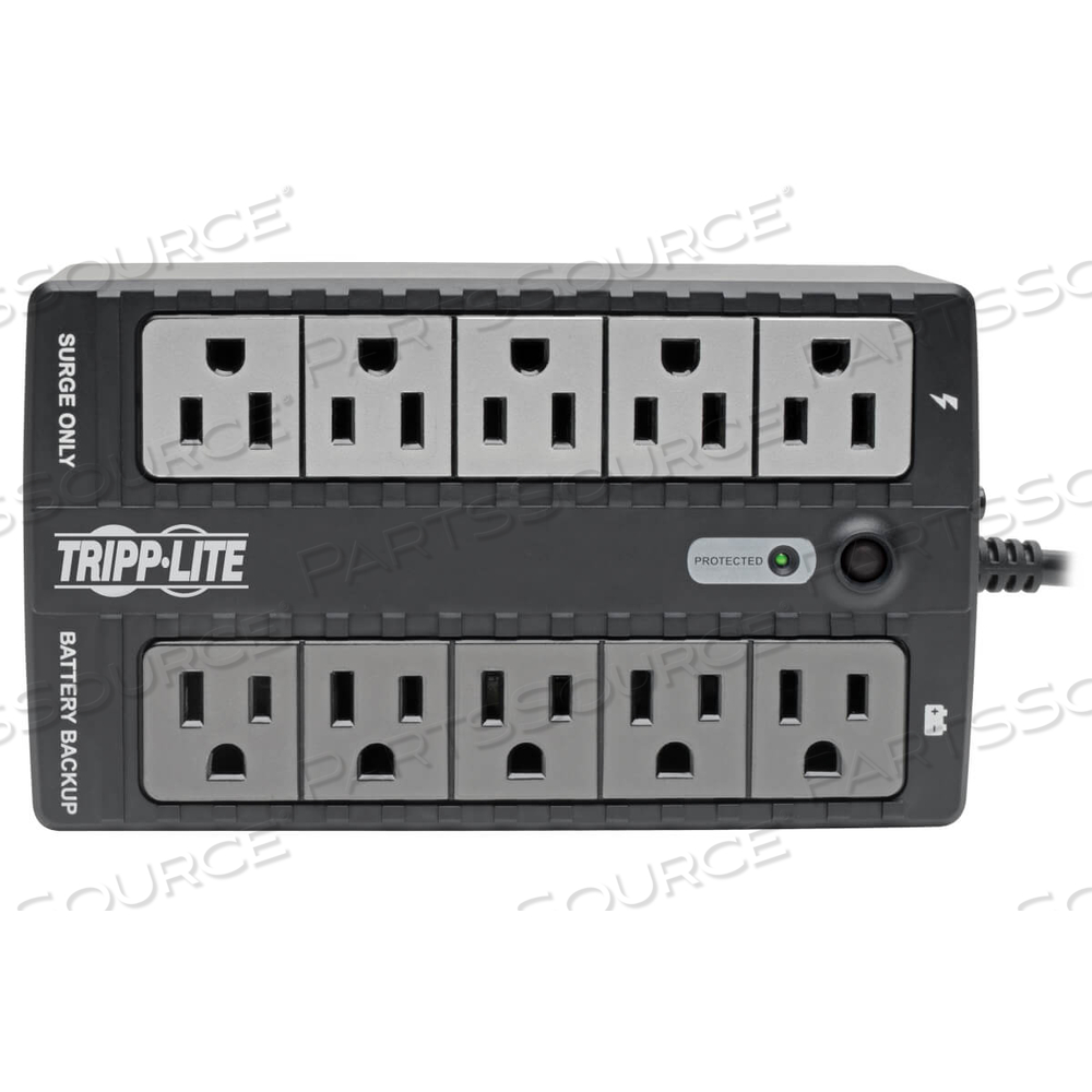 UPS 600VA 325W DESKTOP BATTERY BACK UP COMPACT 120V USB RJ11 by Tripp Lite UPS 600VA 325W DESKTOP BATTERY BACK UP COMPACT 120V USB RJ11 by Tripp Lite