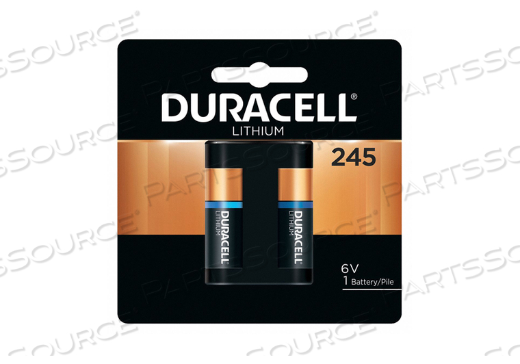 BATTERY, 245, LITHIUM, 6V, 1100 MAH 