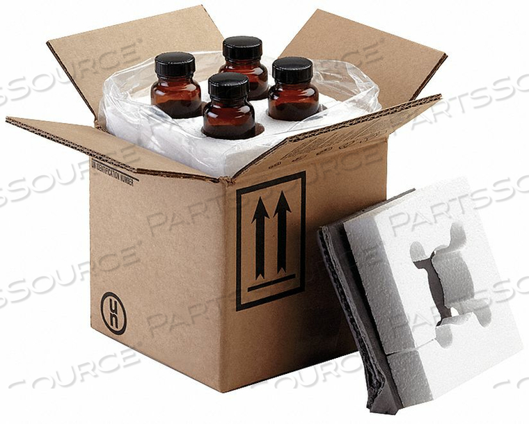 HAZMAT SHIPPING KIT (4) 8 OZ BOTTLES PK4 by Berlin