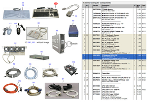 USB KEYBOARD by Siemens Medical Solutions