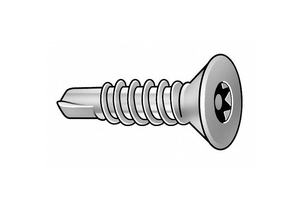 TAMPER SCREW #10-16 1 1/2 L PK50 by Tamperproof Screw Company, Inc.