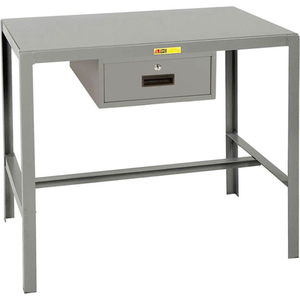 STEEL TOP MACHINE TABLE WITH ACCESSORY DRAWER - 36"W X 24"D X 30"H by Little Giant STEEL TOP MACHINE TABLE WITH ACCESSORY DRAWER - 36"W X 24"D X 30"H by Little Giant