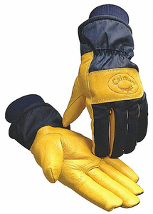 COLD PROTECTION GLOVES NAVY/GOLD PR by Caiman COLD PROTECTION GLOVES NAVY/GOLD PR by Caiman