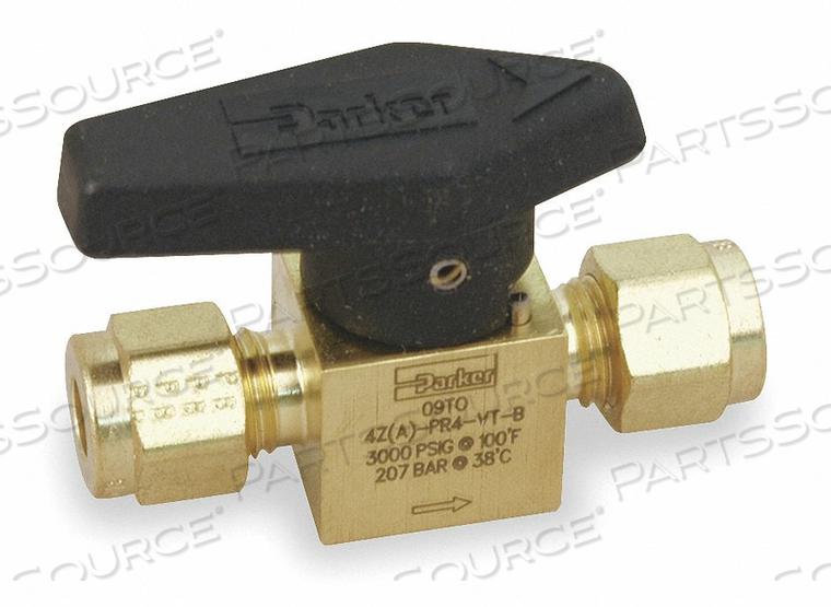 ROTARY PLUG VALVE 1/2 IN BRASS 1/4 TURN by Parker Hannifin Corporation ROTARY PLUG VALVE 1/2 IN BRASS 1/4 TURN by Parker Hannifin Corporation