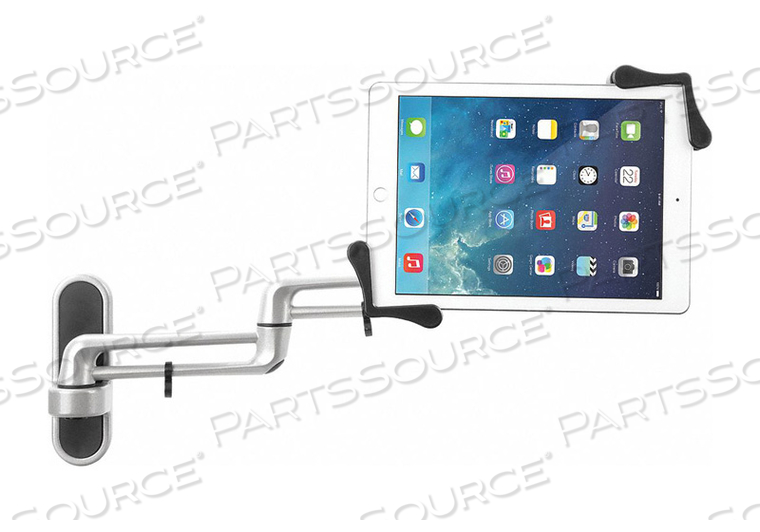 TABLET WALL MOUNT 17-7/8 L SILVER by CTA Digital TABLET WALL MOUNT 17-7/8 L SILVER by CTA Digital