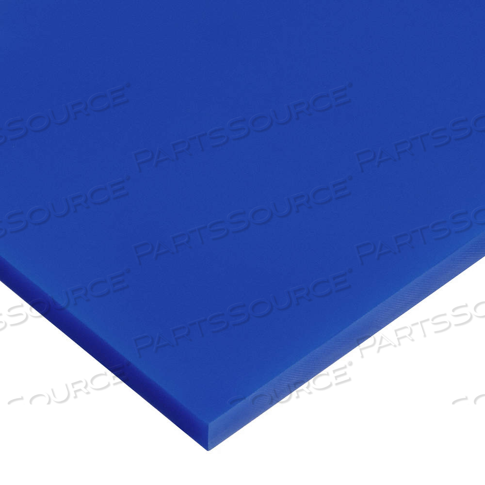 RECTANGLE STOCK, 0.5 IN PLASTIC THICK, 3 IN W X 36 IN L, BLUE, OPAQUE, 4,400 PSI TENSILE STRENGTH by Approved Vendor RECTANGLE STOCK, 0.5 IN PLASTIC THICK, 3 IN W X 36 IN L, BLUE, OPAQUE, 4,400 PSI TENSILE STRENGTH by Approved Vendor