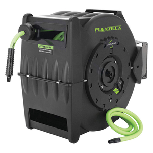 RETRACTABLE AIR HOSE REEL 3/8 X 50 FT. by Flexzilla