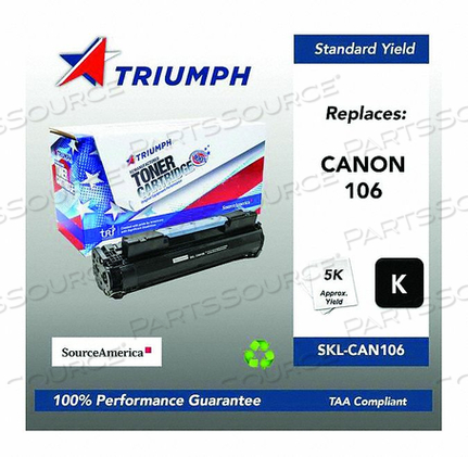 TONER CARTRIDGE BLACK MAX. PAGE 5000 by Source America TONER CARTRIDGE BLACK MAX. PAGE 5000 by Source America