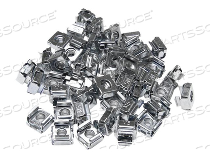 MOUNT SERVER, TELECOM AND A/V EQUIPMENT WITH THESE HIGH QUALITY NUTS - CAGE NUTS by StarTech.com Ltd.