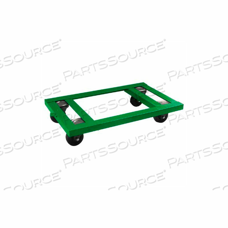 ANGLE IRON DOLLY - 18" X 30" - 4" HARD RUBBER WHEELS - 1600 LB. CAPACITY by Fairbanks Scale ANGLE IRON DOLLY - 18" X 30" - 4" HARD RUBBER WHEELS - 1600 LB. CAPACITY by Fairbanks Scale
