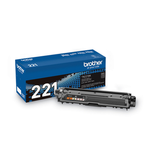 BROTHER TN221BK - BLACK - ORIGINAL - TONER CARTRIDGE - FOR BROTHER DCP-9020, MFC-9130, MFC-9330, MFC-9340, HL-3140, 3150, 3170, 3180 by Brother