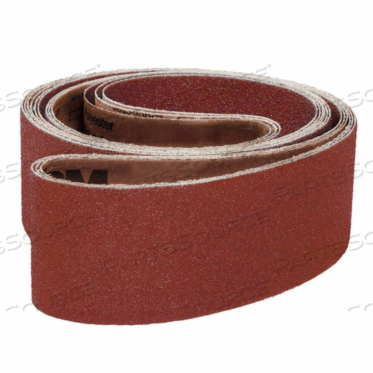 ABRASIVE BELT, ALUMINUM OXIDE, 3" X 168", 180 GRIT 