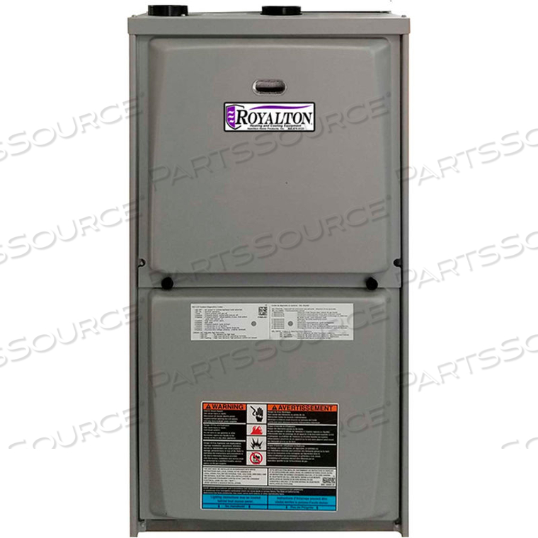 2-STAGE VARIABLE SPEED UP FLOW AND HORIZONTAL GAS FURNACE 