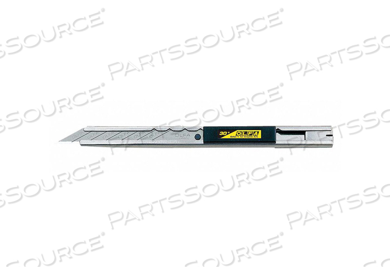 SNAP-OFF ART KNIFE 7/16 D 5-3/8 IN L SS by Olfa SNAP-OFF ART KNIFE 7/16 D 5-3/8 IN L SS by Olfa