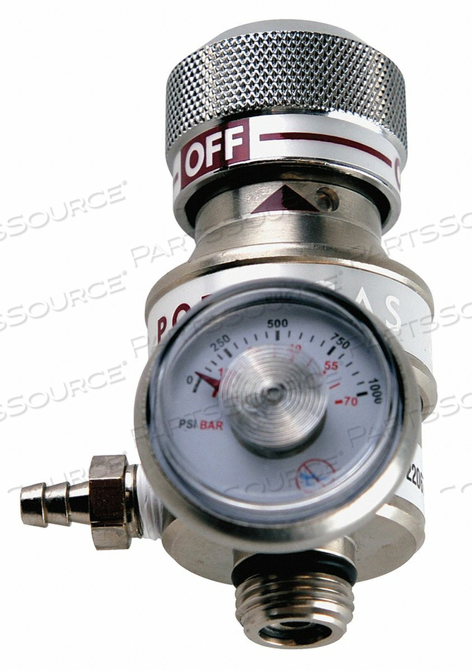 GAS REGULATOR 0.5LPM by SENSIT Technologies GAS REGULATOR 0.5LPM by SENSIT Technologies